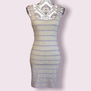 NWOT GUESS Neon‎ Striped Tank Dress Small